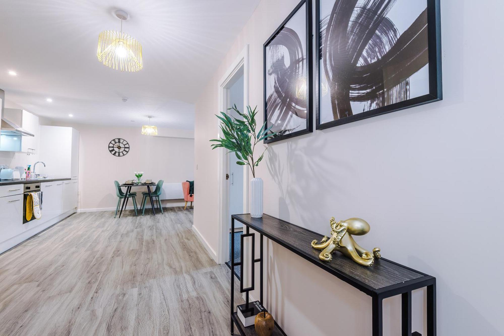Deluxe New Build 2 Bedroom 2 Bathroom Apartment - Free Secure Parking แมนเชสเตอร์ ภายนอก รูปภาพ
