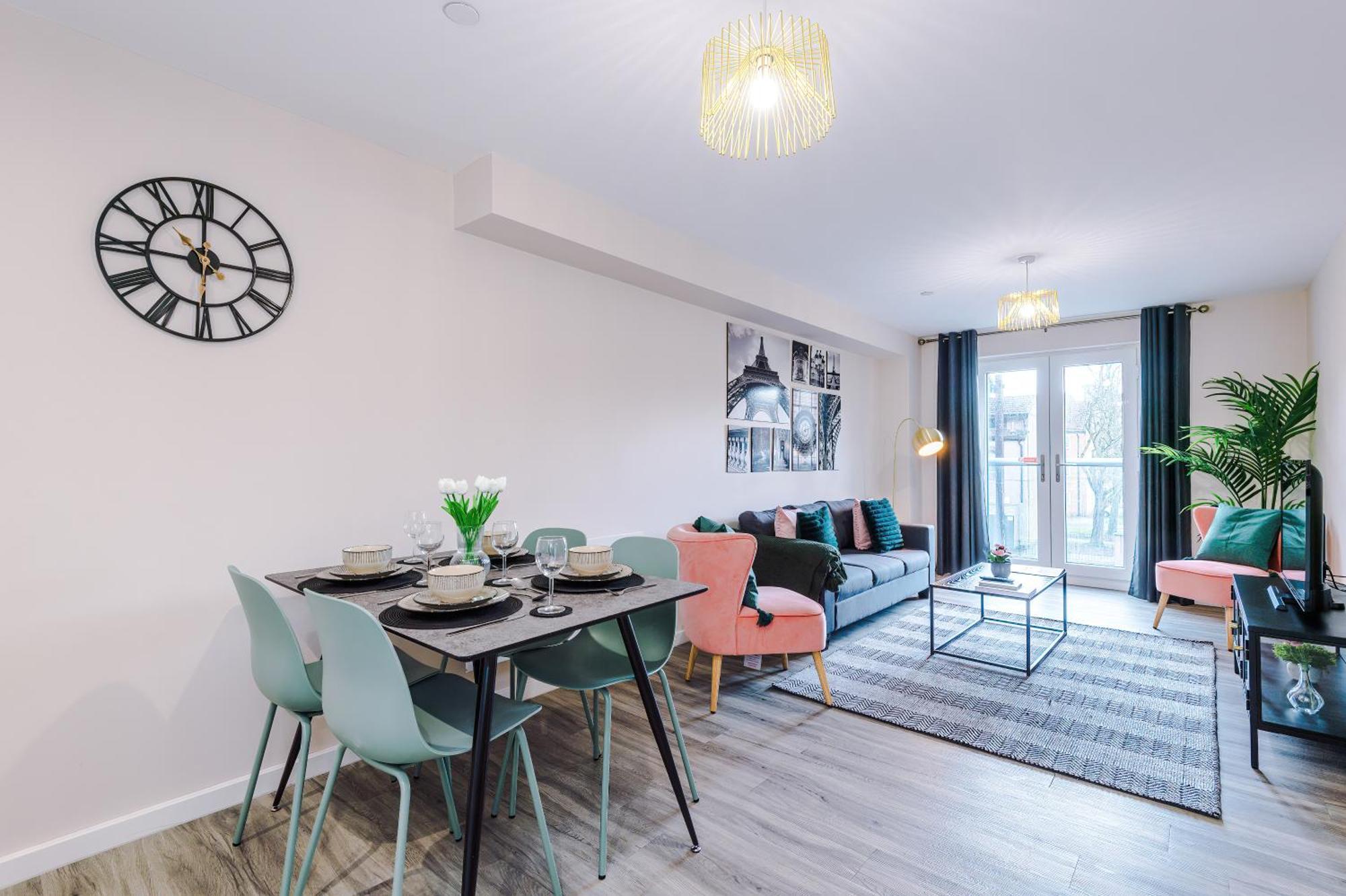 Deluxe New Build 2 Bedroom 2 Bathroom Apartment - Free Secure Parking แมนเชสเตอร์ ภายนอก รูปภาพ